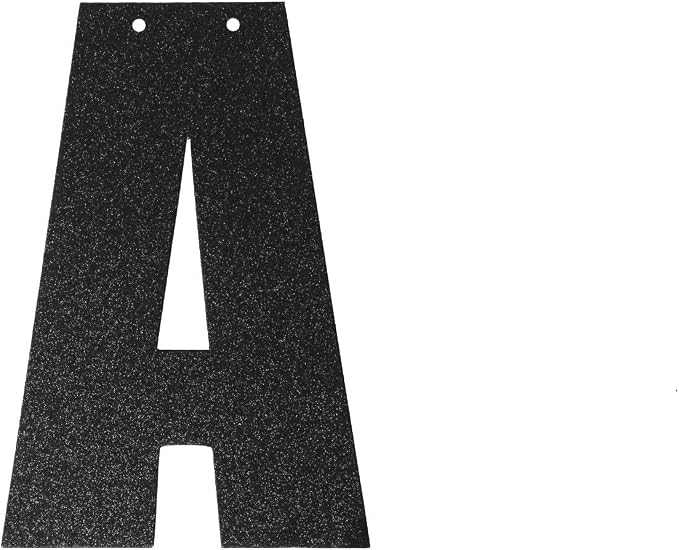 Black Happy Birthday Banner for Birthday Party Decorations Supplies - Image 4