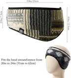 Ear Warmer Headband for Winter Cold Weather Running Ski Outdoor 2 Pack