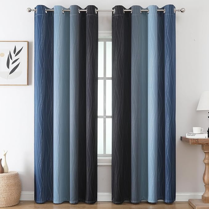 Blackout Curtains 102 Inches Long 2 Panels - Image 2