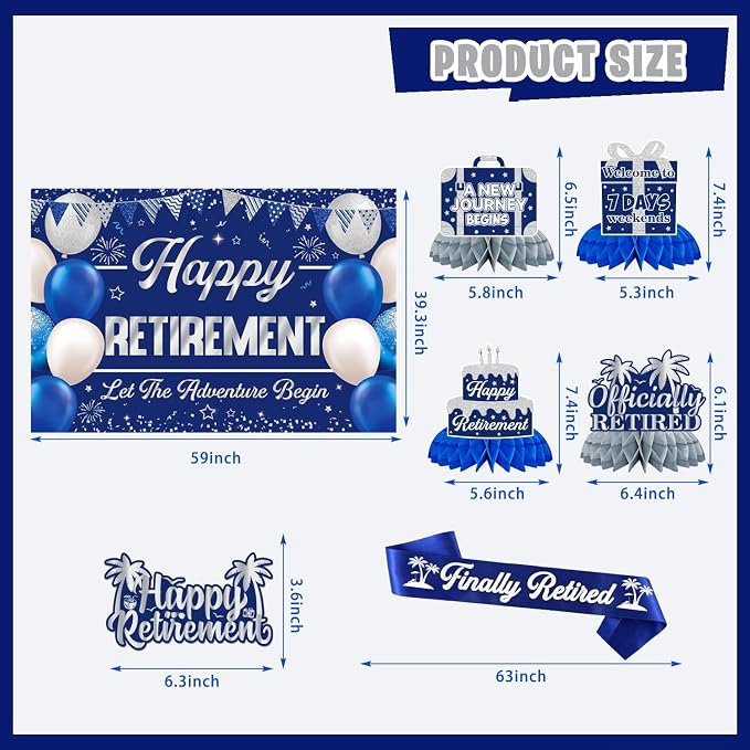 KOTLMIGHT Retirement Party Decorations - Image 4