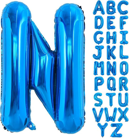TONIFUL 40 Inch Large Blue Letter N Foil Balloons Alphabet Balloons | Giant by TONIFUL
