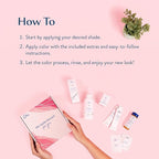 eSalon Permanent Hair Color & Hair Dye Complete Kit - Medium Brown Red Copper - Personal Colorist Kit for Up To 100% Gray Coverage for All Hair Types - Professional-Grade Ammonia-Free Hair Dye