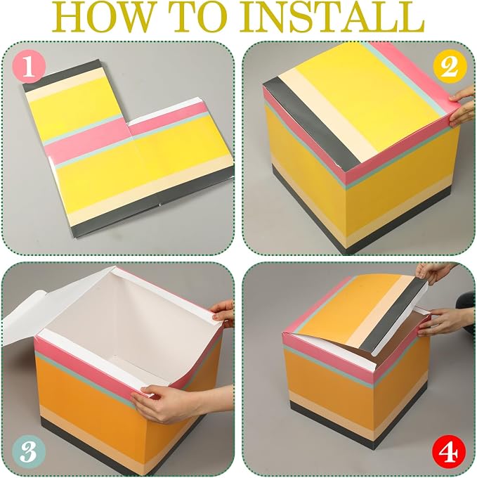 Kolldenn 6 Pcs Back to School Balloon Box Decorations, First Day of School - Image 4