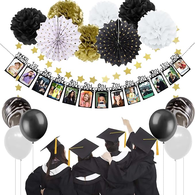 Graduation Photo Banner for Party Decoration, Including Kindergarten to 12th - Image 7