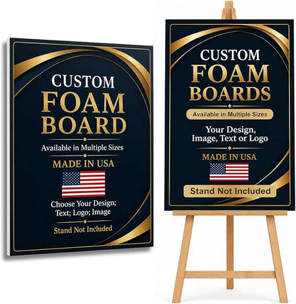 Custom Poster Boards by BCB Print | Personalized Foam Display Sign | by BCB