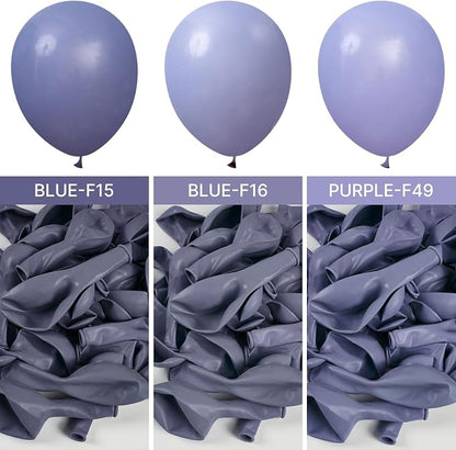 PartyWoo Dusty Purple Balloons 140pcs Lavender Lilac Boho Neutral Color | 18 12 - Image 5