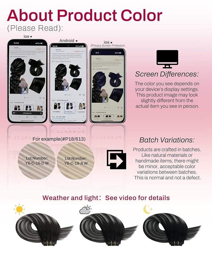 Moresoo Seamless Hair Extensions Clip in Black to Silver 14 Inches Clip in Hair Extensions Short Pu Skin Weft Human Extensions with Clip Balayage 120G 7pcs