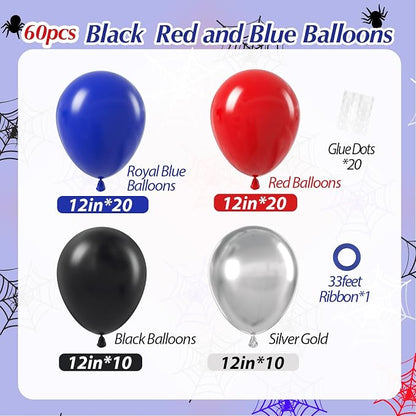 Spider Theme Balloons 12inch - Image 2