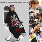 Custom Barber Cape for Men Personalized Professional Hair Cutting Cape with Text for Home Salon Barbershop