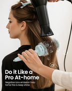 AIMIKE NaturaVol Round Brush for Blow Out, Large Round Hair Brush Nano Thermal Ceramic & Ionic Tech, for Blow Drying & Salon-like Styling at Home, Maximum Volume and Shine- 2.1" Barrel, 3" w/Bristle
