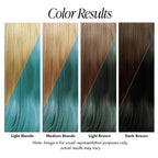 Adore Semi Permanent Hair Color (196 Sky Blue) | Vegan & Cruelty-Free Blue Hair Dye | No Ammonia, No Peroxide, No Alcohol | 4 Fl Oz (Pack of 1)