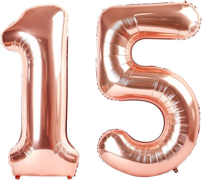 Rose Gold 15 Balloon by IWERP
