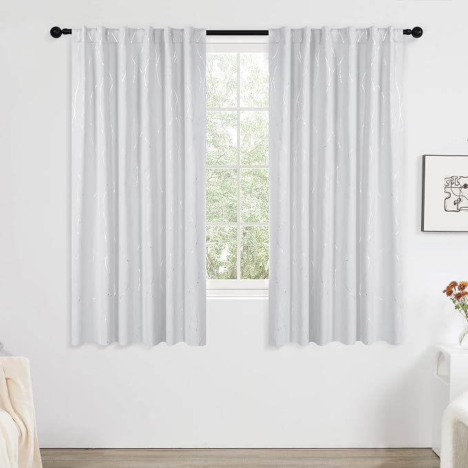 Deconovo Blackout Back Tab Curtains - Image 2