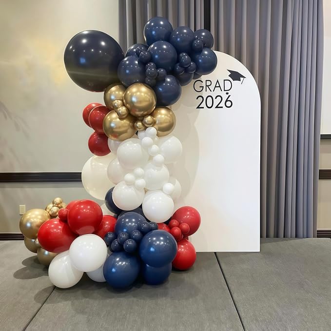 Red White Blue Balloon Arch Kit - Image 7