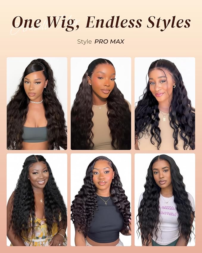 Arabella 13x6 Deep Curly Human Hair Wig 210% Density Curly Wigs Human Hair 100% Glueless Lace Front Wig 12a Pre Plucked Bleached Pre-Cut Wigs (20inch,13x6 deep curly wig)