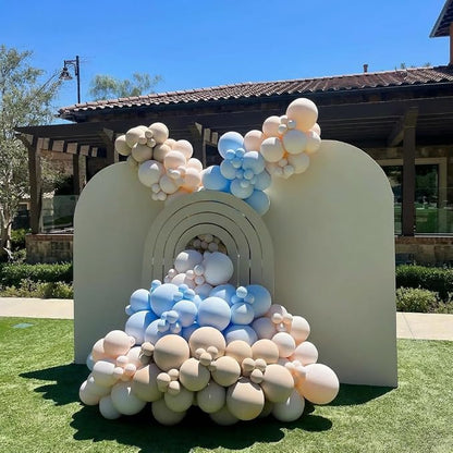 Gender Reveal Balloons for Boho Gender Reveal Baby Shower Decorations | 60Pcs - Image 4