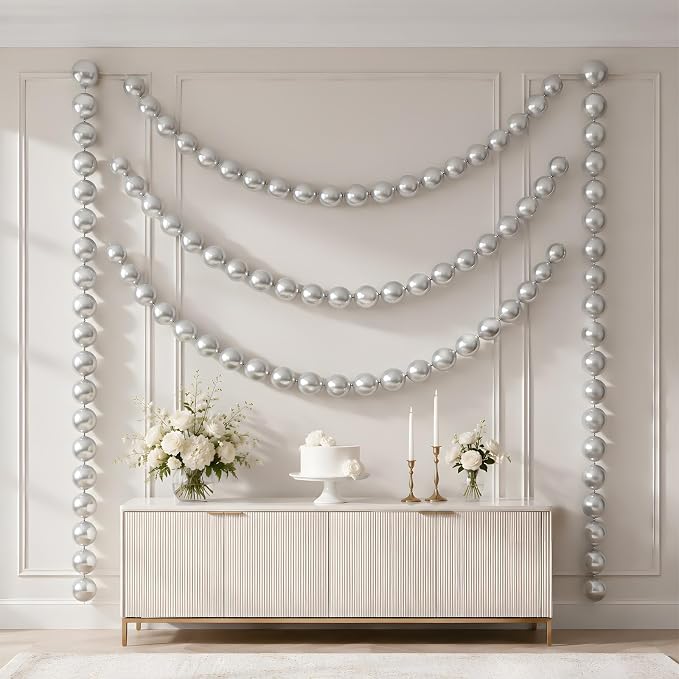 Silver Linking Balloons - Image 6