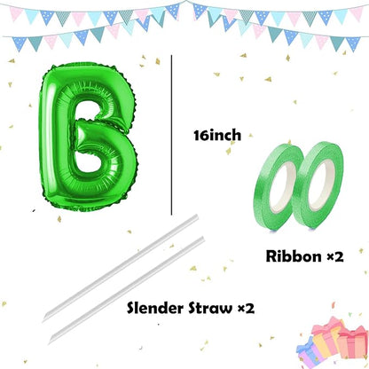 Letter Balloons 16 Inch Mylar Foil Alphabet Letter A-Z Balloons Set - Image 3