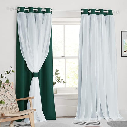 PONY DANCE Blackout Curtains 84 inches Long, 52 by 84 inches | Curtains - Image 2