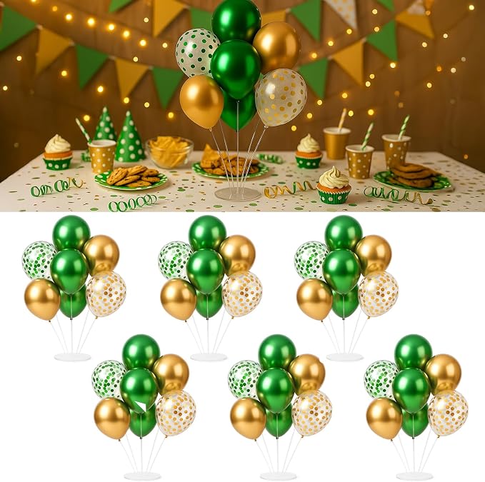 6pcs Balloon Stands Kit Table Centerpiece Table Decorations by Unknown
