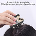 Scalp Applicator Comb 2 in 1 Hair Oil Applicator and Massager Brush for Scalp Treatment Hair Care Styling and Deep Conditioning