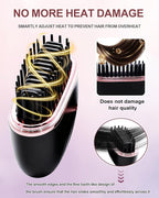Mini Hair Straightener, Rechargeable Cordless Portable Hair Straighteners, 3-Speed Temperature Travel Hair Straightener for Women Home &Travel (Black)