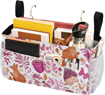 Bedside Caddy Metal Frame Hanging Organizer Bunk Bed Dorm Accessories Hook And - Image 3