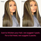 Lashey Human Hair Extensions Real Clip ins 22 Inch 120g 7pcs Long Straight Hair Balayage Ash Brown to Honey Blonde Clip in Hair Extensions Soft Hair Extensions