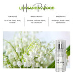 Hair Perfume Oil for Women (Lily Sandalwood), Argan Oil Heat Protection Spray for Dry, Damaged, Firzzy Hair Care, Long Lasting Fragrance Mist with Keratin & Elastin for Nourish & Smooth 2.7 fl oz