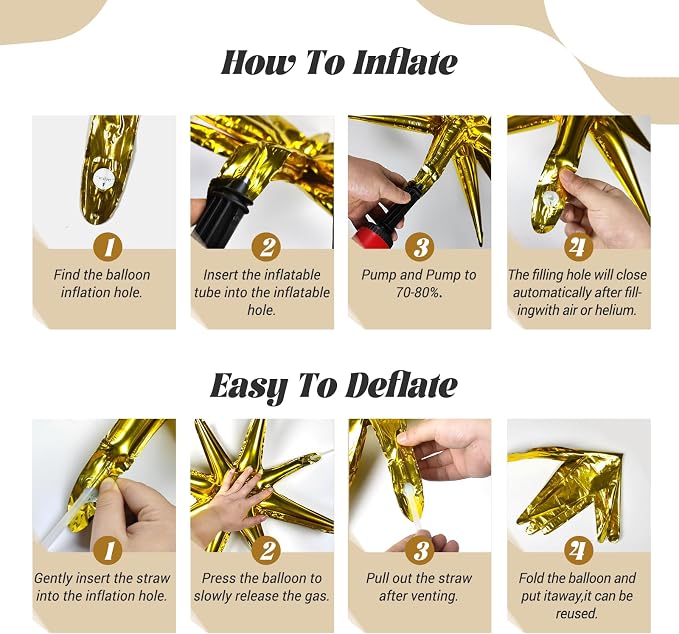 FOTIOMRG Black and Gold Balloons Garland Arch Kit, 5 10 12 18inch Black Gold - Image 4
