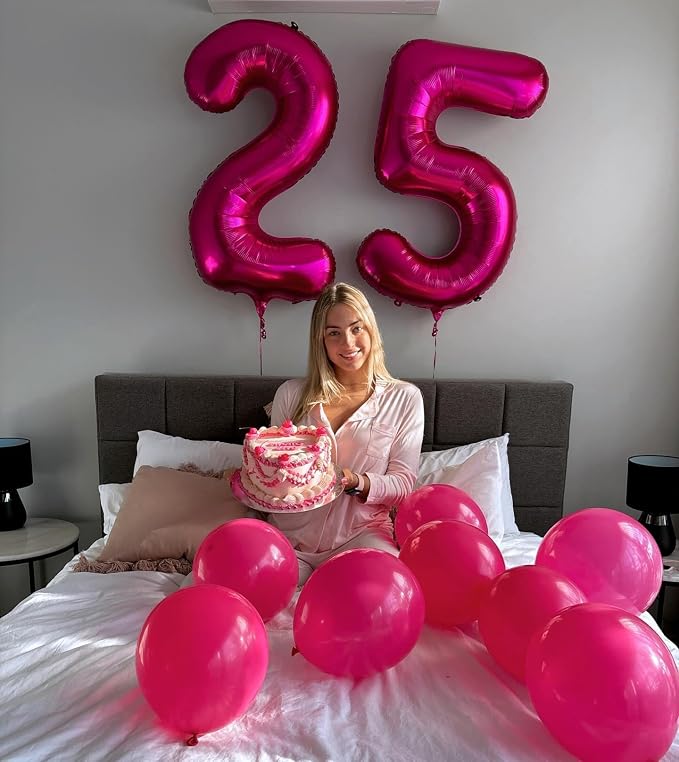 Hot Pink 16 Balloon - Image 7