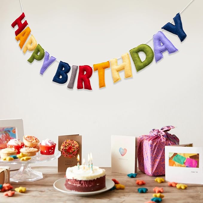 Pre-Strung Happy Birthday Banner - Image 8
