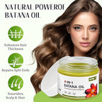 Raw Batana Oil for Hair Growth 4-in-1 Batana Oil with Rosemary, Castor Oils and Biotin for Reduce Hair Loss, Scalp Care, Repair Damaged Hair