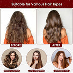 Hair Dryer Bonnet Attachment: Upgraded Extra Large Hooded Dryer Adjustable Hair Dryer Caps - Easy to Use for Natural Curly Textured Hair Care Styling Fast Drying - Rose Gold