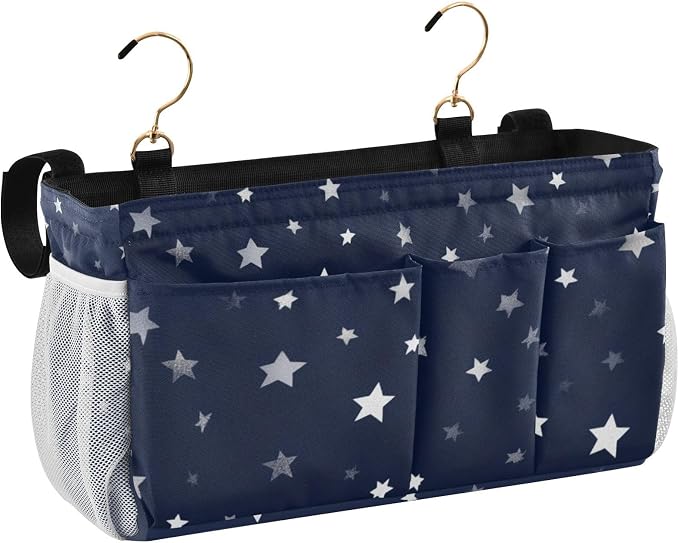 Bedside Caddy Hanging Bunk Bed Caddy Bed Organizer Hanging Pocket - Image 2