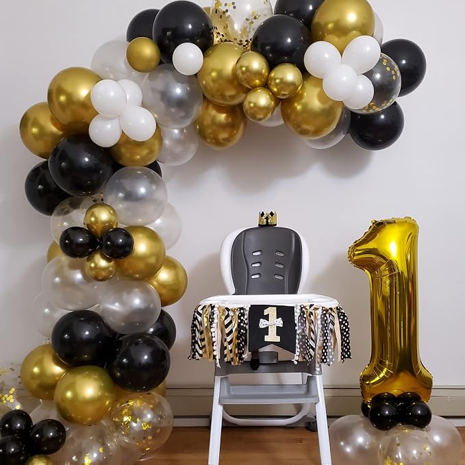 Gold 21st Birthday Balloons for Her, 40In Gold Mylar Foil Number 21 Balloons - Image 6
