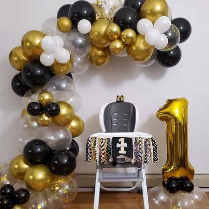 Gold Number 70 Birthday Balloons, 40 Inch Large Gold Mylar Foil Number 7 & 0 - Image 6