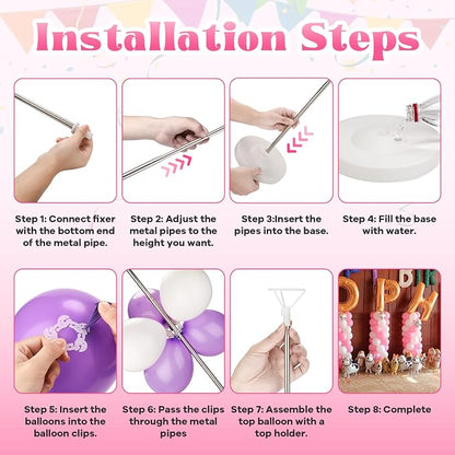 Voircoloria Balloon Column Stand Kit - Image 5