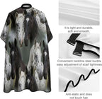 Hairdresser Cape with Neck Clasp for Coloring/Perming/Styling