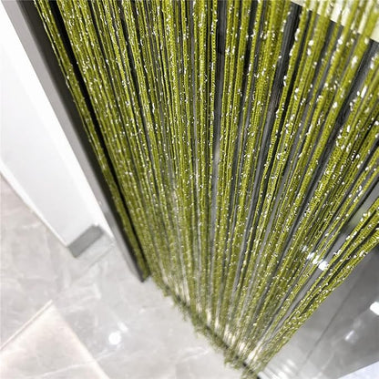 ave split Decorative Door String Curtain Wall Panel Fringe Window Room Divider - Image 7