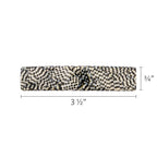 Silver Hair Barrette for Thin Hair, Classic Rectangle French Barrette for Women, Lightweight and Comfortable, Strong Hold, Opera Silver | France Luxe