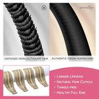 WENNALIFE Tape in Hair Extensions Human Hair Ash Brown with Platinum Blonde Highlights Tape in Extensions, 10pcs 20g 10 inch Remy Invisible Tape Ins Colored Soft Refill Set