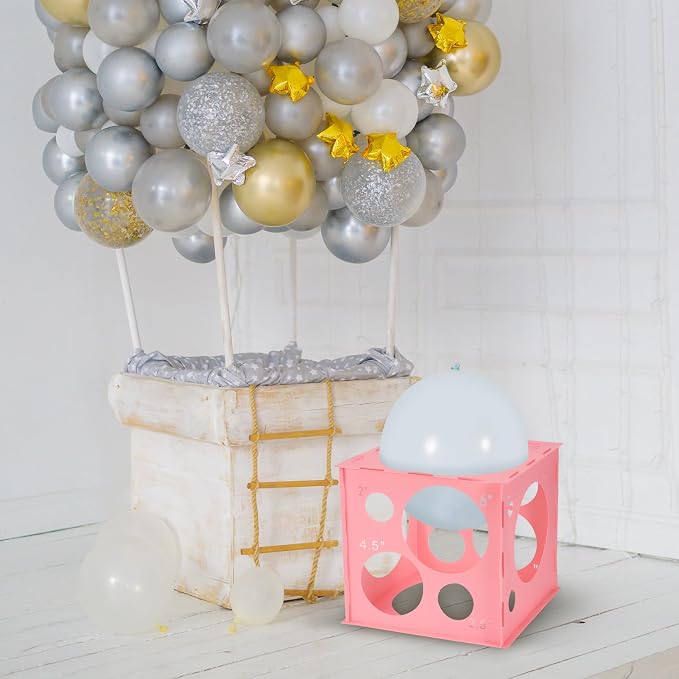 Auihiay Plastic Balloon Sizer Box Cube, BalloonTowers, BalloonColumns and - Image 6