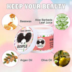 Edge Control Wax for Women Strong Hold Non-greasy Edge Control Smoother Edge Wax, Edge Wax Styling Gel Edge Control for Black Hair No Flaking, White Residue, Shine and Smooth (edge control-6pcs)