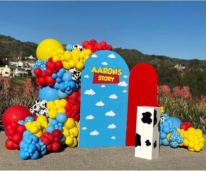 Blue Red Yellow Balloons - Image 6