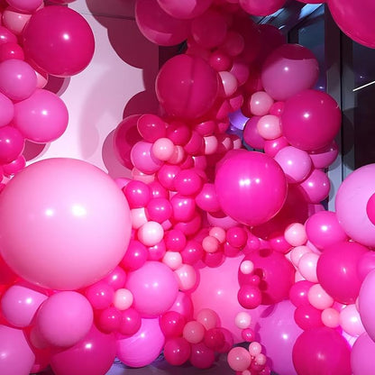 Togvu Hot Pink and Baby Pink Balloons, 60 Packs 12 Inch Premium Pink Latex - Image 5