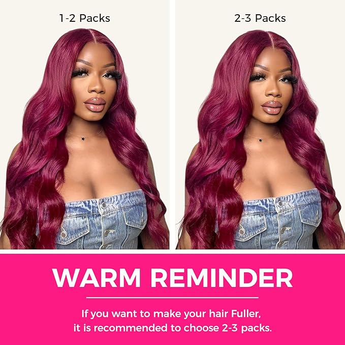 Lashey Seamless Clip in Hair Extensions Human Hair 110g 7pcs Burgundy #99j Straight 14 Inch Real Hair Extensions Clip ins with Soft PU Weft Invisible