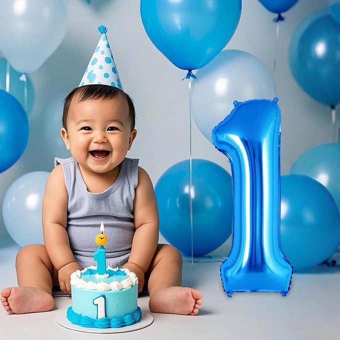 16 Inch Number 0-9 balloons, Small Mylar Numbers Balloon Custom Digital Balloons - Image 5