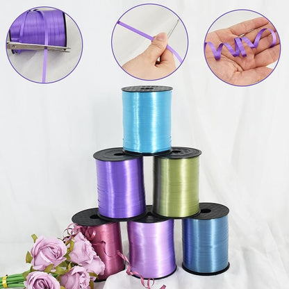 TONIFUL 500 Yards Olive Green Curling Ribbon Balloon String Gift Wrapping | - Image 3