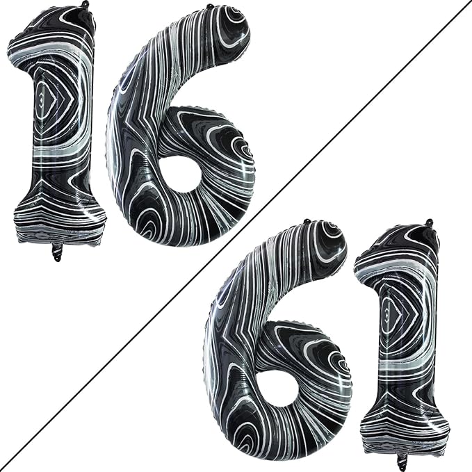 Number 16 Balloons for 16th Birthday Sweet 16 Party Decorations, 42 Inch Jumbo by GOER